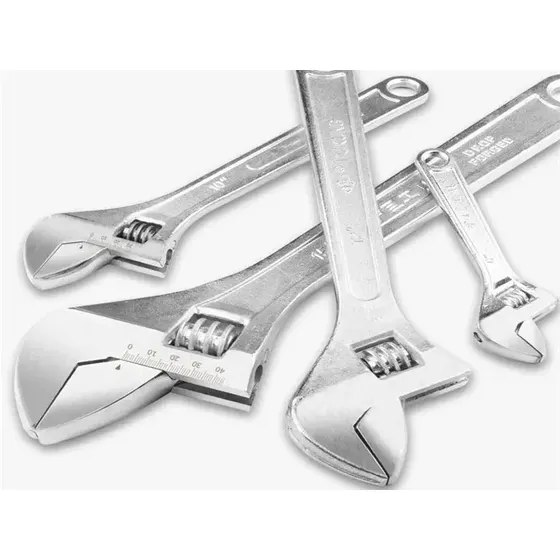 Llave Inglesa Ajustable 10" 250mm 1 Llave Inglesa Ajustable 10" 250mm