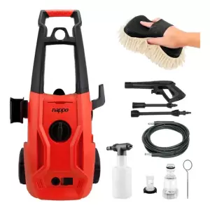 Hidrolavadora Napo 1800W con Jabonera y Manguera 5m