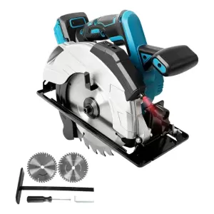 Sierra Circular Inalámbrica Compatible Con Batería Makita De