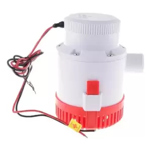 Bomba de Agua Sumergible 12V 3500GPH Caudal Alto