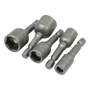 Set 5 Adaptador Magnetico Punta Vaso Atornillar 50mm Makita