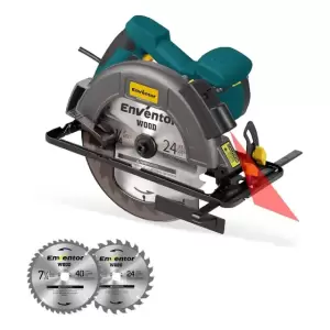 Enventor Circular Saw Corded, 11a Electric Circular Saws ...