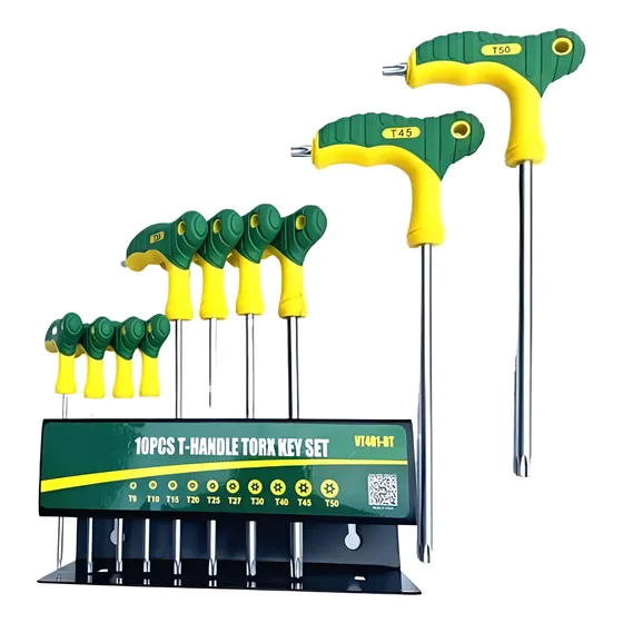 Set 10 Llaves Allen Hexagonal y Torx Mango T 1 Set 10 Llaves Allen Hexagonal y Torx Mango T