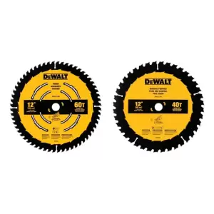 Paquete Combinado Dewalt De Hojas De Sierra Ingletadora, ...