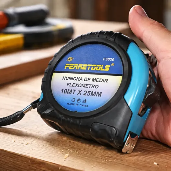 Huincha De Medir Profesional 10m x 25mm 1 Huincha De Medir Profesional 10m x 25mm