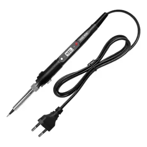 Soldador Digital 908s US con Interruptor y Pantalla Negra