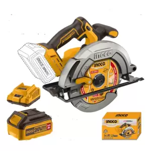Sierra Circular Inalamb 20v 185mm Bat Y Carg Ingco Csli18511