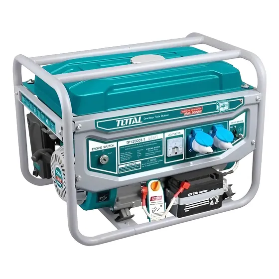 Generador Eléctrico Bencinero 3KW Total TP130005 1 Generador Eléctrico Bencinero 3KW Total TP130005