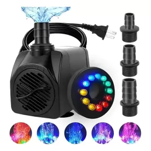 Bomba de Agua Circulante 1800L/H 25W para Fuente 400 GPH