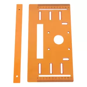 Placa Base Para Cortador De Carpintería, Marcas De Escala De