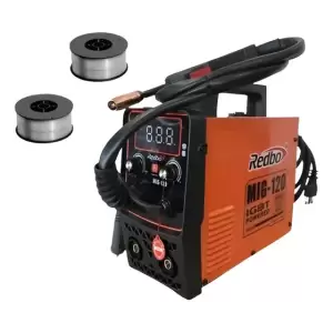 Maquina De Soldar Mig/mma Sin Gas + 2 Carretes Alambre Flux