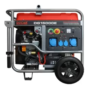 Generador Eléctrico Ducar 11KW DG15000E Bencinero