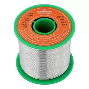 Enersystec Cable Soldadura Plomo, Flujo Rosenta Core