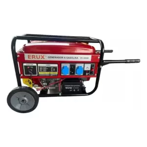 Generador Eléctrico Erux 3500W Gasolina Control Remoto