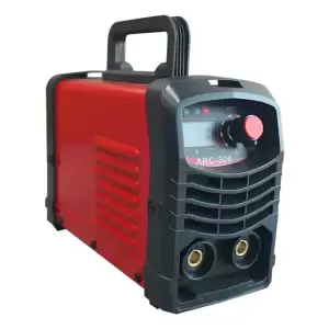 Soldadora Inverter Portátil + Accesorios, Color Rojo, 50 Hz