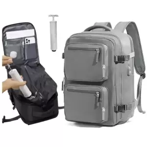 Mochila al Vacío con Bomba Manual para Viaje