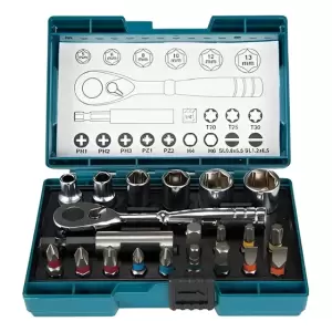 Set Puntas Y Llave Makita 21 Piezas B-54081 Incluye Puntas P