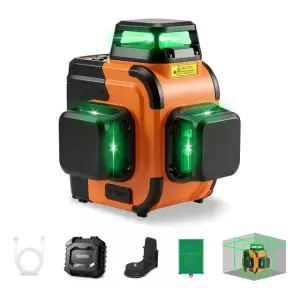 Nivel Láser Verde Autonivelante de 12 Líneas