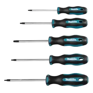 Set Destornilladores Makita Torx 5pcs T10,t15,t20,t25,t30