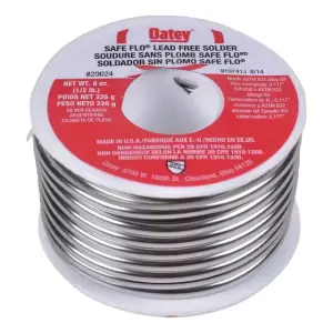 Accesorio Oatey Safe A Ga En Plata, 3 Mm, A Granel