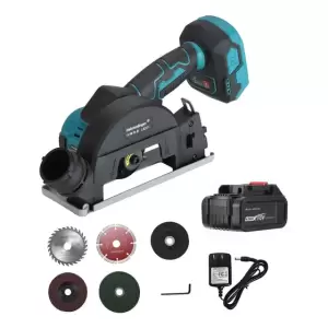 Minisierra Circular Inalámbrica 2 En 1 Heimerdinger De 4 Pul