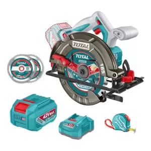 Sierra Circular Inalámbrica Total 42v - Motor Brushless, Sin