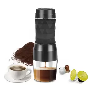Bomba de Agua Portátil Café Expreso Manual 3 en 1