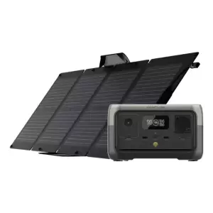 Generador EcoFlow River 2 300W + Panel Solar 110W