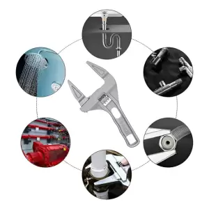 Llave Inglesa Francesa Gran Apertura 68mm