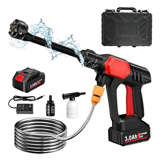 Hidrolavadora Inalámbrica Pro + 2 Baterías 1 Hidrolavadora Inalámbrica Pro + 2 Baterías