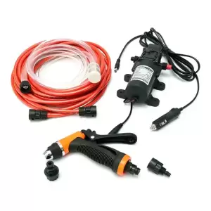 Bomba De Agua Hidrolavadora 12V Para Auto Con Accesorios