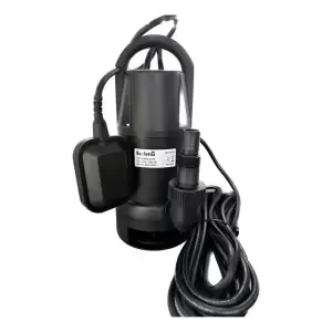 Bomba de Agua Sumergible Drenaje Barletta 1HP Negra