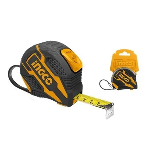 Huincha de Medir Cinta Métrica Acero 5m Ingco HSMT08519 1 Huincha de Medir Cinta Métrica Acero 5m Ingco HSMT08519