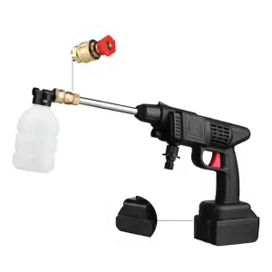 Hidrolavadora Portátil Recargable 48V Negra
