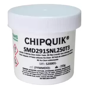 Chip Quik Smd291snl250t3 Pasta De Soldadura En Frasco 250g