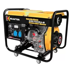 Generador Eléctrico Diésel Krafter 6 KVA KRD7000EA-M