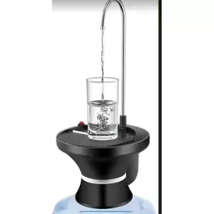 Dispensador Bomba de Agua Eléctrico con Base Recargable