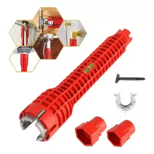 Llave Inglesa Antideslizante 8 en 1 Fregadero