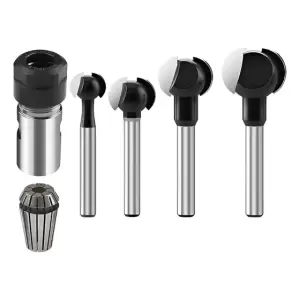 Fresa Rotativa Esférica 5/8" para Esmeril