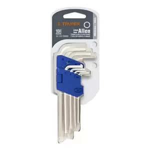 Llaves Allen Milimétricas Truper 7 Piezas