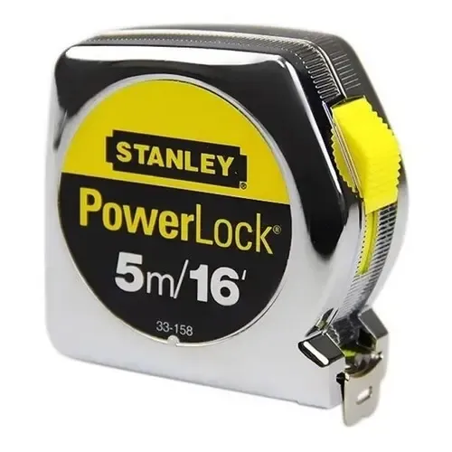 Huincha de Medir Stanley PowerLock 5m 33-158 1 Huincha de Medir Stanley PowerLock 5m 33-158