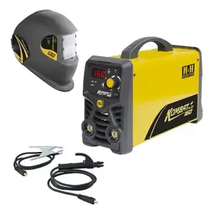 Soldadora Inverter Kombat 160 MMA TIG + Máscara