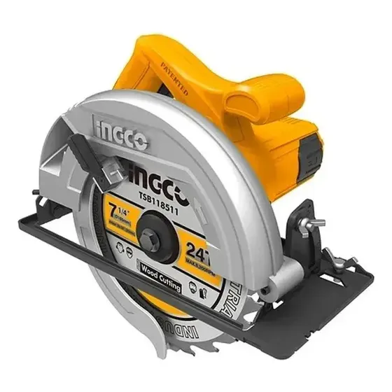 Sierra Circular Electrica Industrial 1400w/185mm Ingco 1 Sierra Circular Electrica Industrial 1400w/185mm Ingco