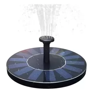 Fuente Solar con Bomba de Agua y Aspersores