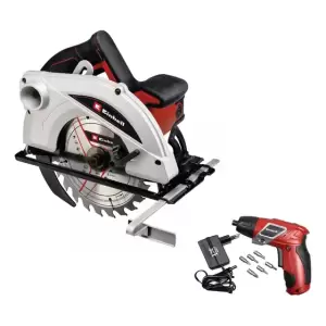 Sierra Circular 71/4 Einhell + Atornillador 3,6 V