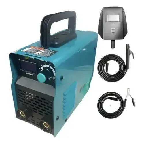 Máquina De Soldar De 4,8 Kw Y 220 V + Protector Facial 1 Máquina De Soldar De 4,8 Kw Y 220 V + Protector Facial