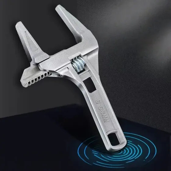 Llave Inglesa Ajustable 6-68mm Plateada 1 Llave Inglesa Ajustable 6-68mm Plateada