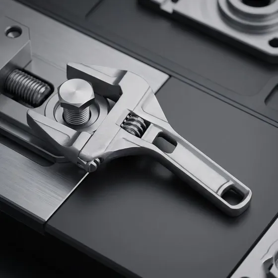Llave Inglesa Ajustable de Aluminio 1 Llave Inglesa Ajustable de Aluminio