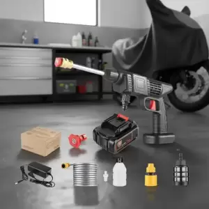 Hidrojet Portátil Alta Presión para Moto y Hogar