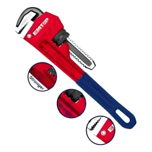 Llave Inglesa de Caño 36" EMTOP Industrial Roja